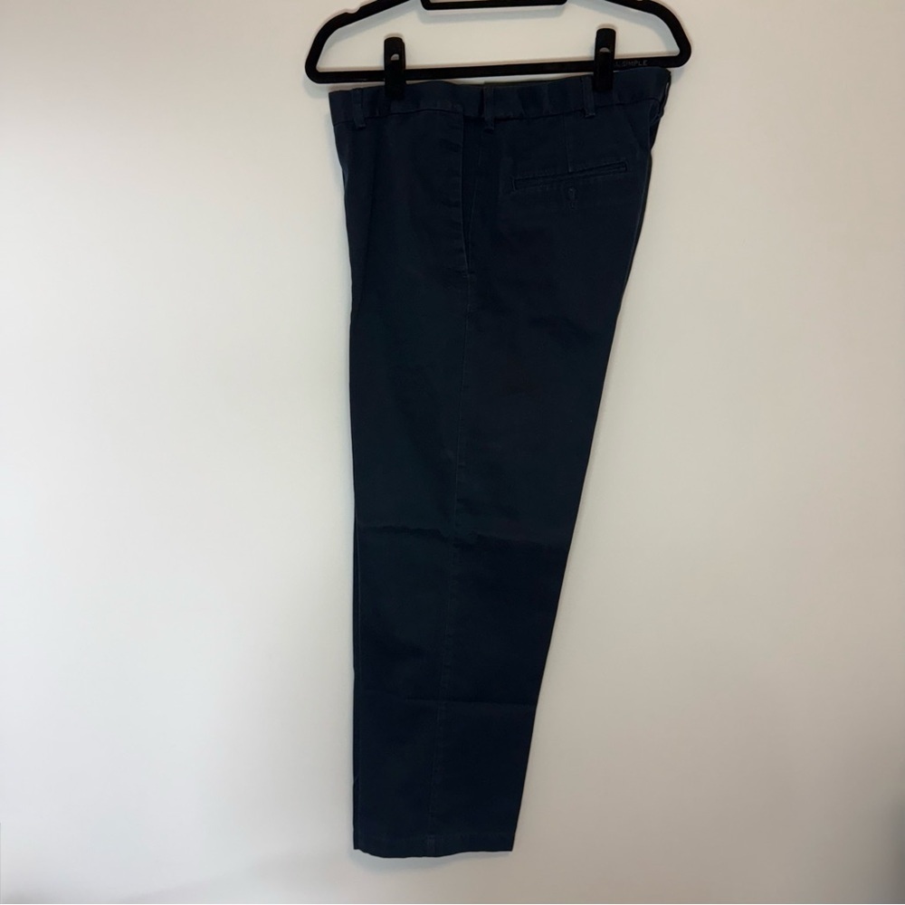 Haggar Blue Men’s Pants with Hidden Elastic Waistband Size 36x30